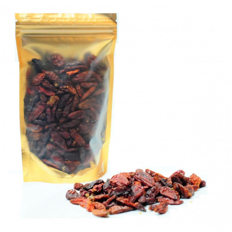 Satvik Bird Eye Chilli Dried (whole) 50g Pungency 125000 SHU 2nd ...