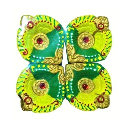 Colorful Clay Diyas (10)...